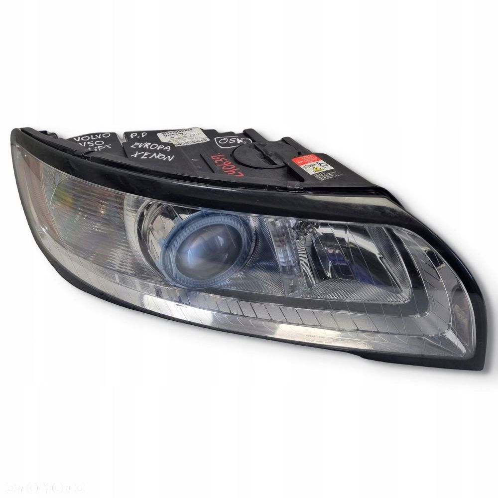 LAMPA PRAWA Volvo S40 II V50 LIFT prawy przód przednia XENON EURO 31299588 - 1