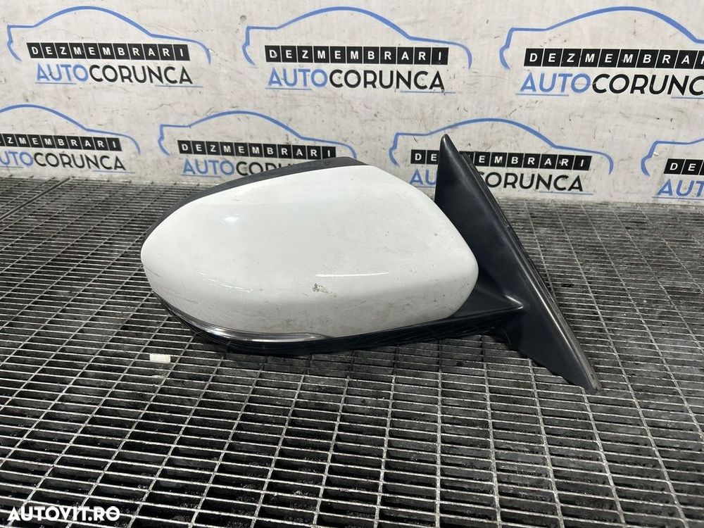 Oglinda dreapta Land Rover Range Rover Evoque 2012 - 2015 4 Usi ALB (1228) Fara rabatare - 1