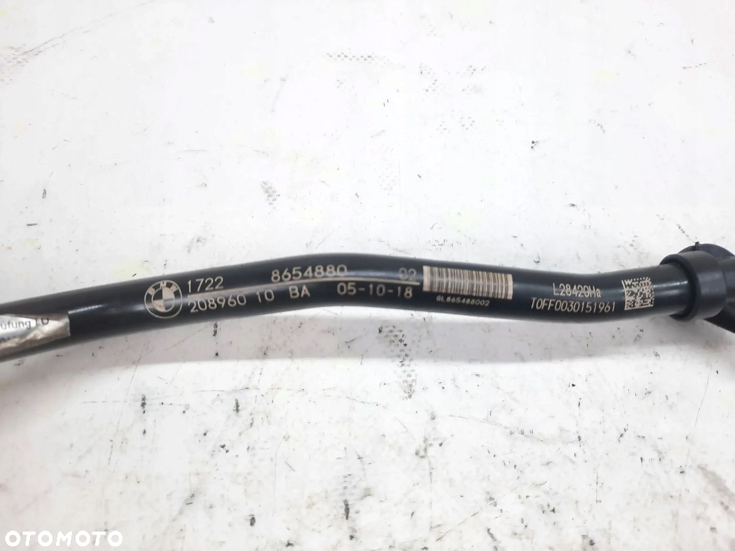 RURKA PRZEWÓD OLEJU SKRZYNI BIEGÓW BMW 5 G30 G31 540i B58B30 8654880 - 3