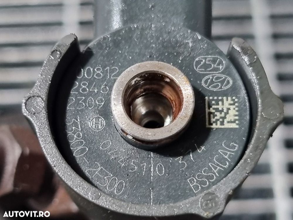 Injector Hyundai IX35 2.0 CRDI 2010 - 2019 136CP D4HA Euro5 (1491) Diesel 0445110374 - 4