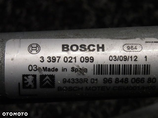 PEUGEOT 308 308 SW MECHANIZM WYCIERACZEK PRZÓD  3397021099  RAF-AUTO CZĘŚCI - 3