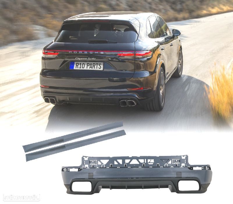 KIT CARROCERIA PORSCHE CAYENNE 18-23 LOOK TURBO - 2