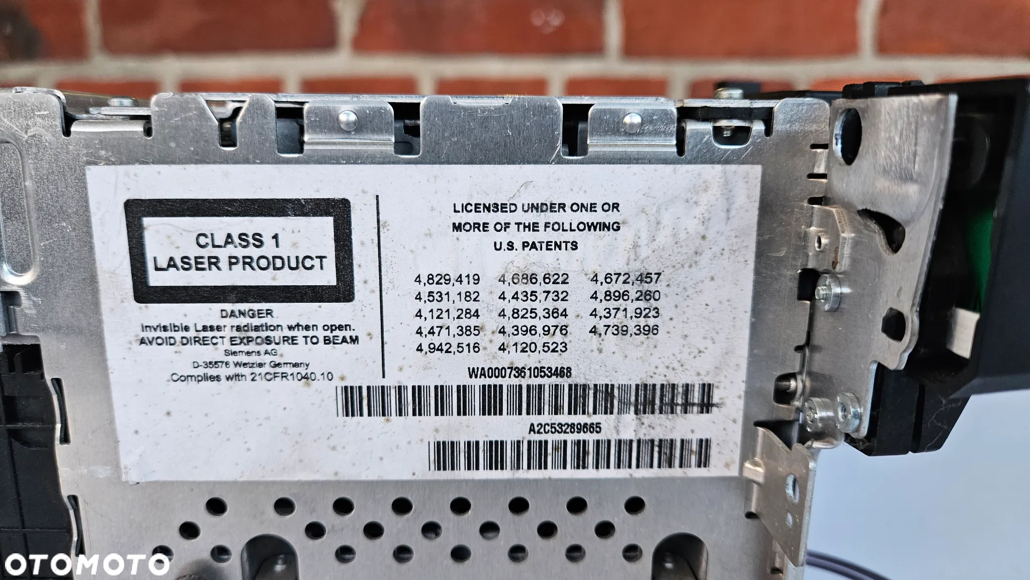 BMW 5 E60 E61 Czytnik nawigacji CCC Navi nawigacja radioodtwarzacz 9170702 - 8