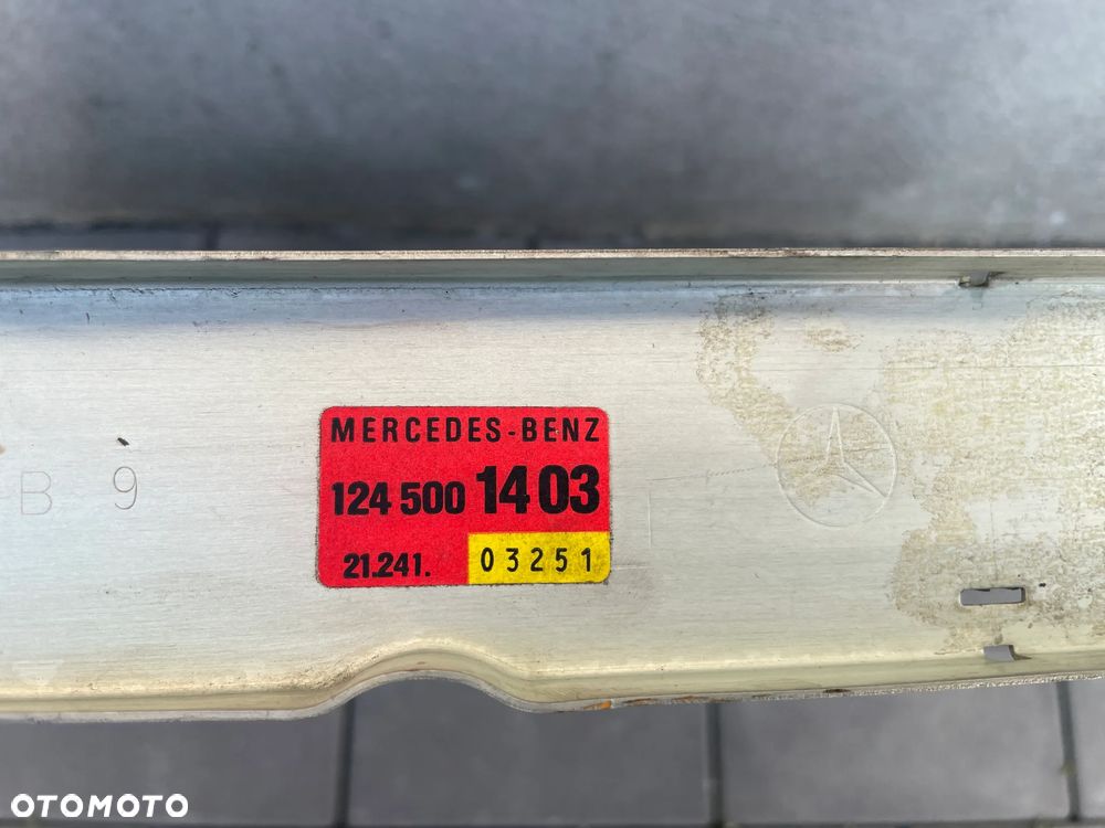 CHŁODNICA WODY MERCEDES  W124  1985-1995 - NOWA ORYGINALNA - 3
