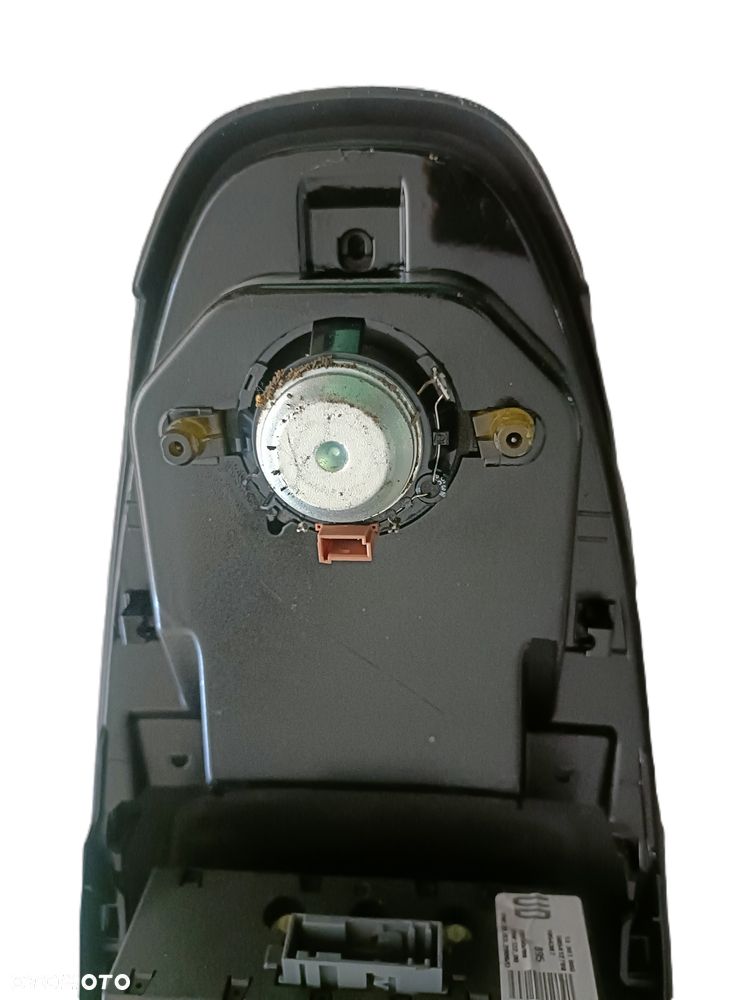 OPEL CORSA D 06-11 r. RAMKA KONSOLI kratki nawiewu środkowe WYŚWIETLACZ RADIA+ - 5