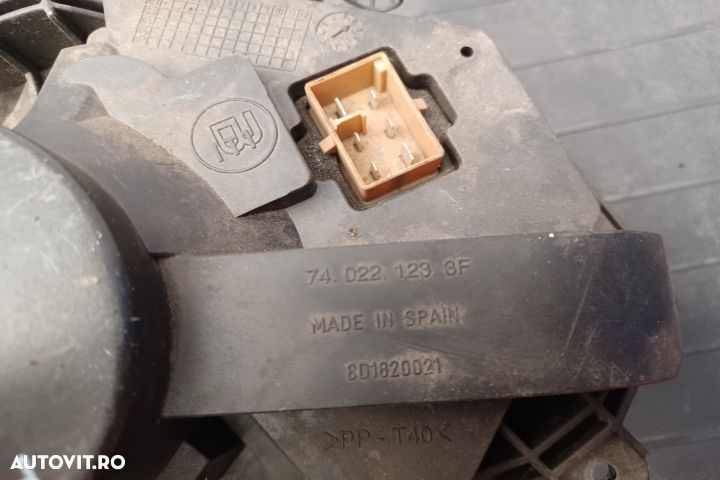 Ventilator aeroterma 740221233F 740221233F Volkswagen VW Passat B5 [1 - 4