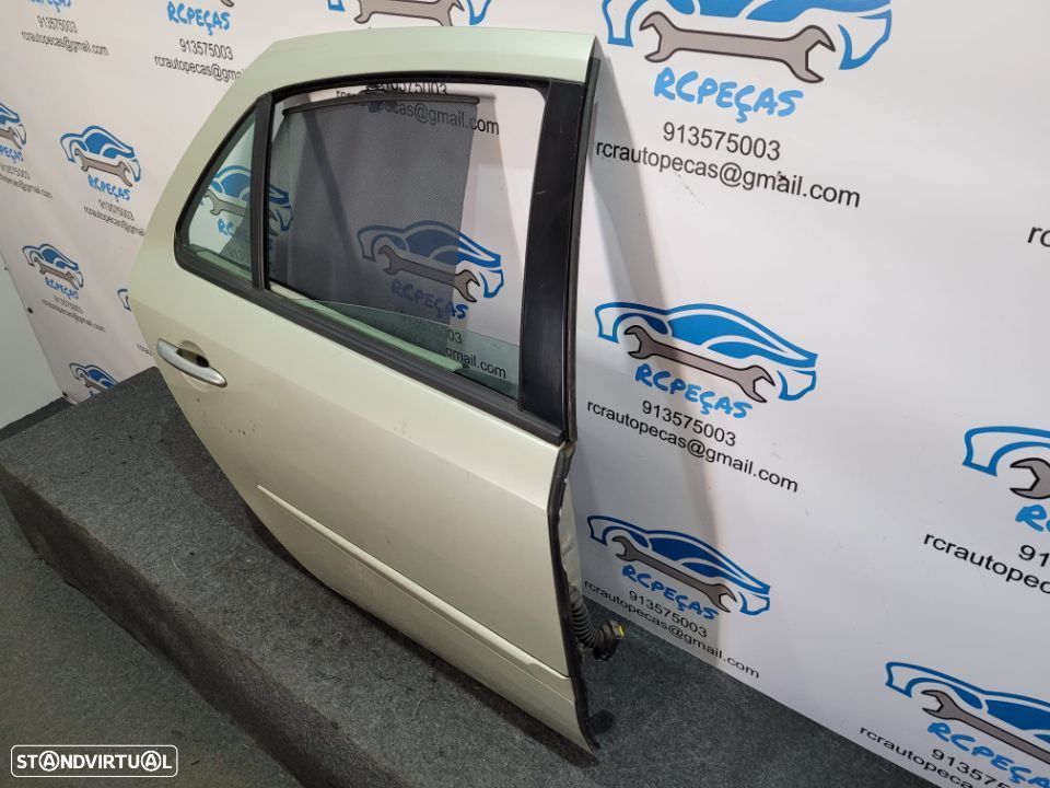PORTA TRASEIRA TRÁS DIREITA RENAULT LAGUNA II 2 MK2 SEDAN CARRO FECHO ELEVADOR MOTOR PUXADOR VIDRO - 2