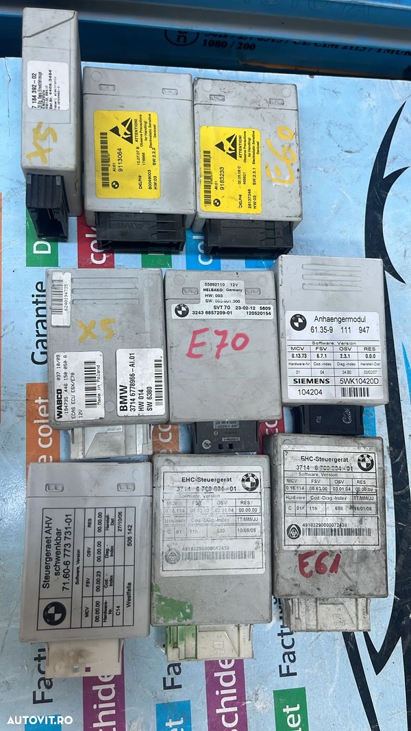 Modul carlig perne BMW e70 e61 2004-2010