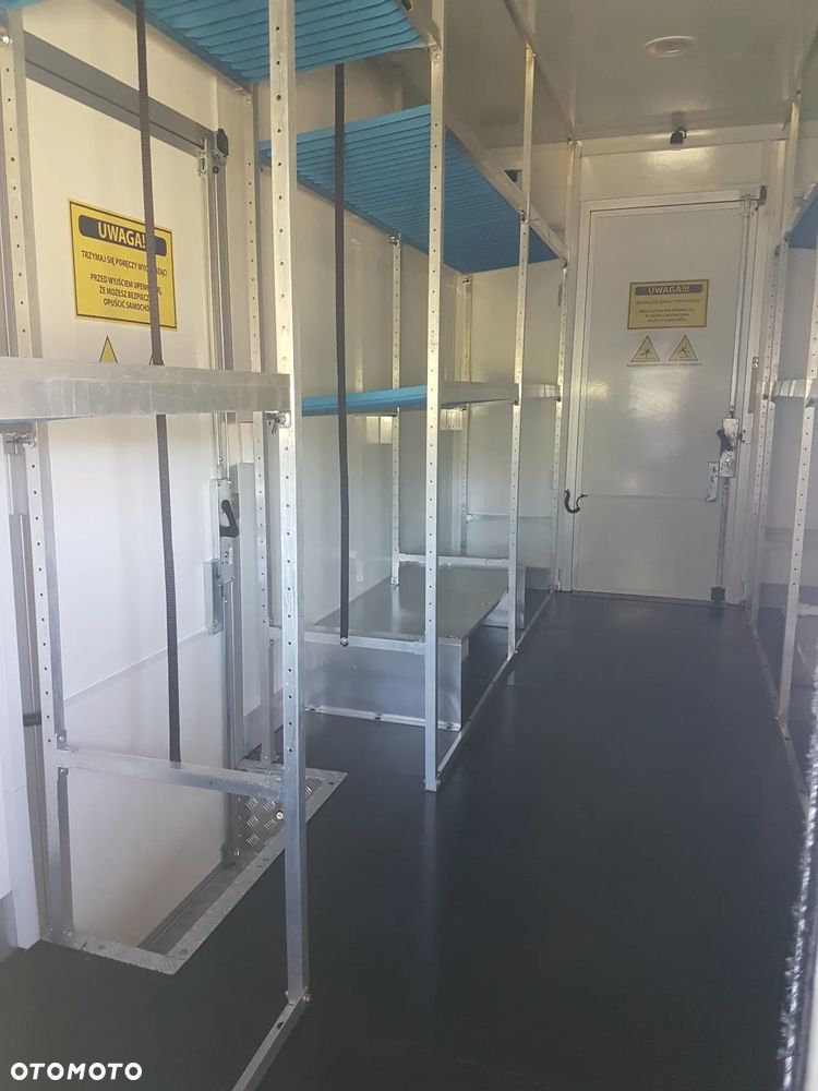 Iveco DAILY KONTENER NISKOPODŁOGOWY 4,43x2,23x2,42 SKLEP FOODTRUCK BAR KLIMA KONIOWÓZ KAMPER - 36