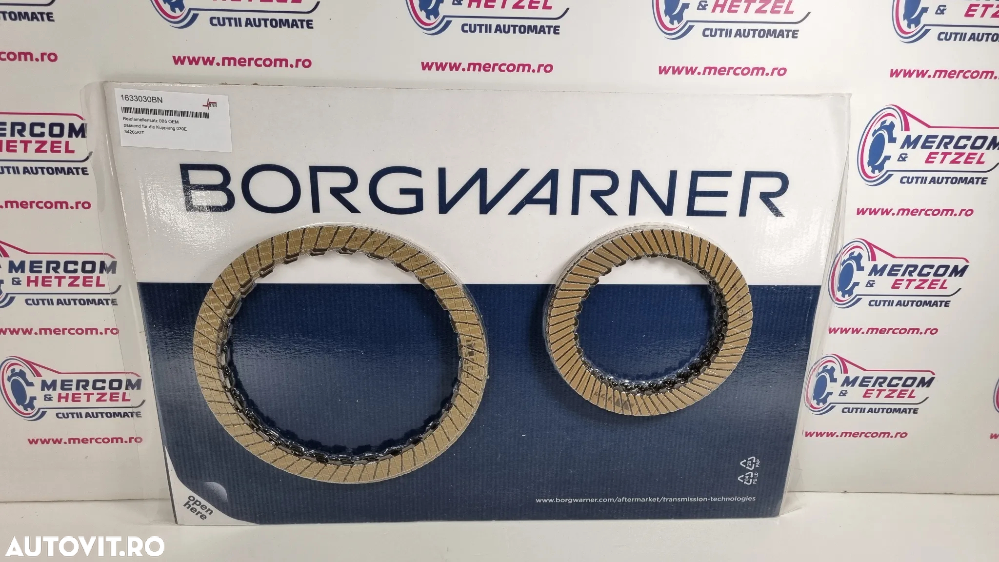 Kit Discuri Frictiune Placi AMBREIAJ / DSG STRONIC 0B5 DL501 / AUDI A4 B8 QUATTRO / A6 C7 QUATTRO / Q5 QUATTRO/ A6 ALLROAD / 2010+ - 4