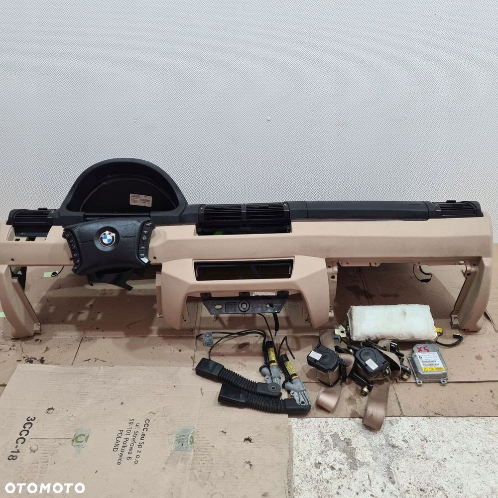 bmw x5 e53 lift deska kokpit konsola komplet - 1