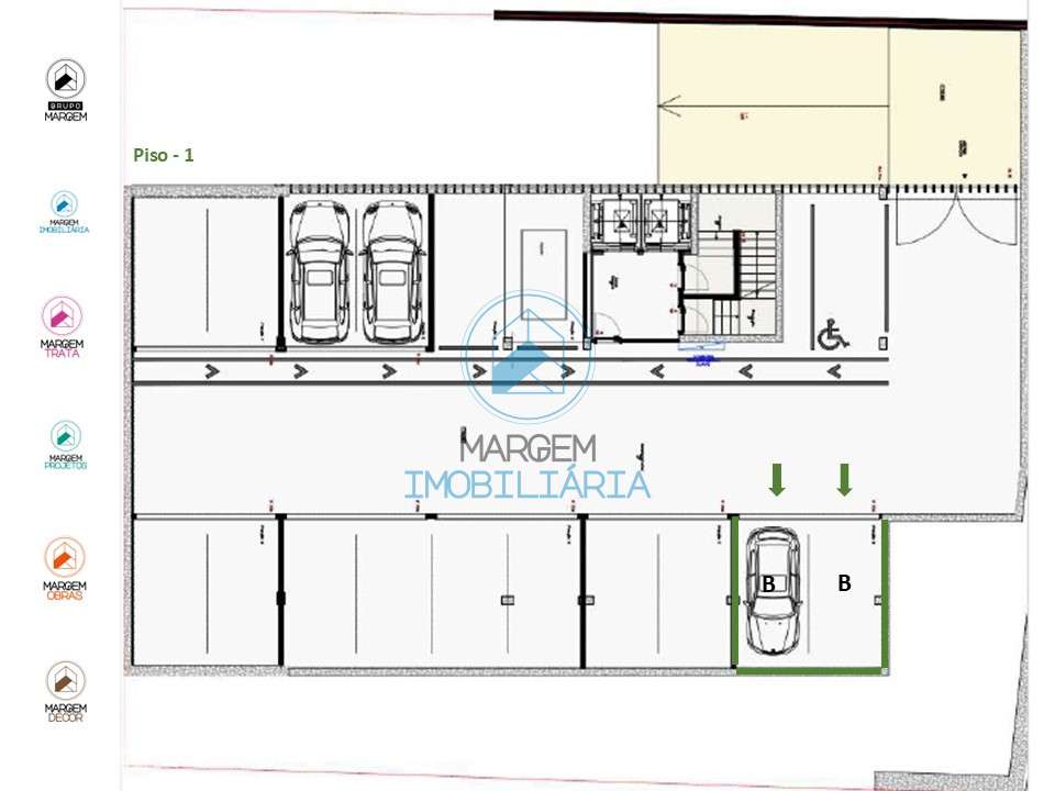 Apartamento-Moradia T3 c/200m2 de jardim e box 2 viaturas - Grande imagem: 3/12