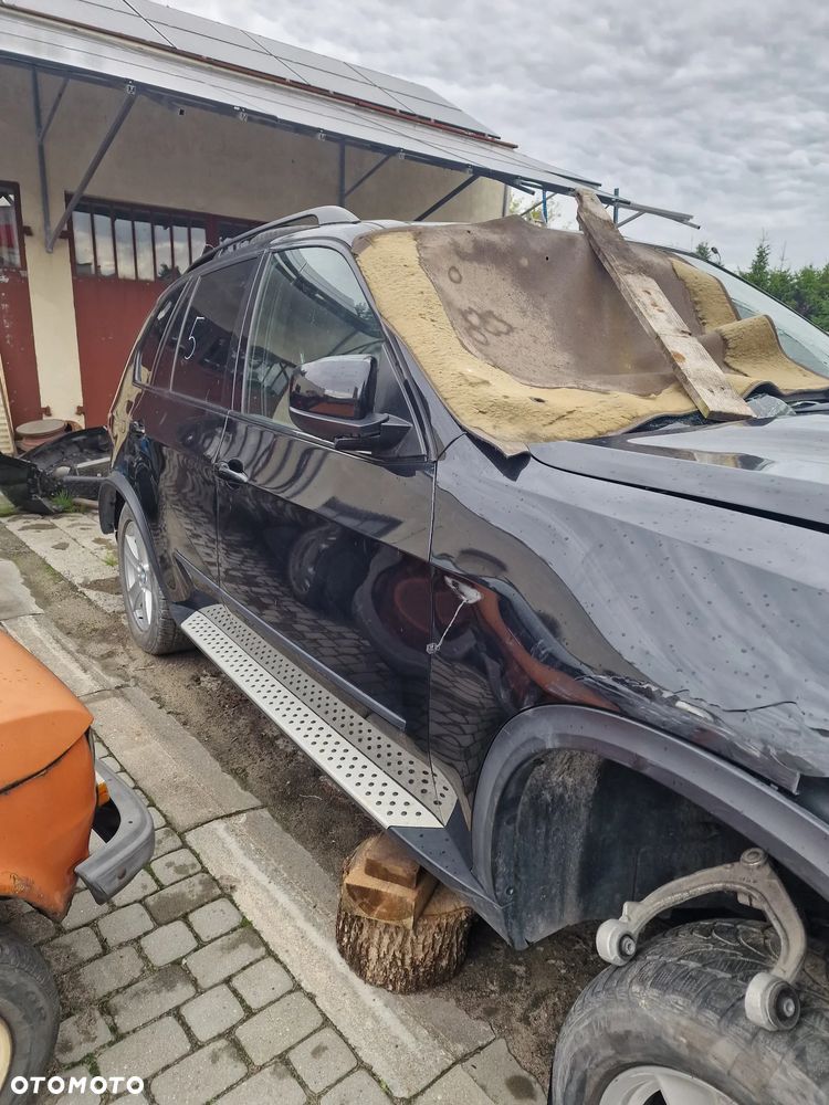 Bmw x5 e70 30d lift 3.0d n57 245km lakier 475 blacksaphire Metallic mpakiet wewnętrzny skóra, czarny sufit, panorama, na części - 1