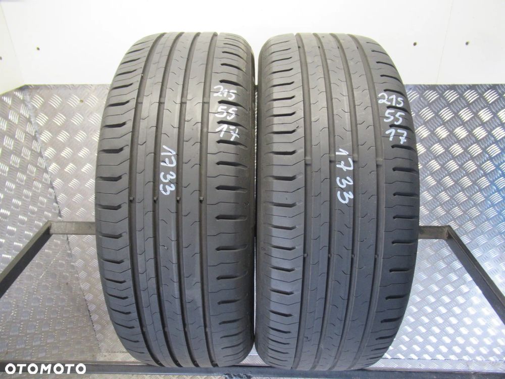 2x Continental EcoContact 5 215/55/17 94V nr.1733 - 1
