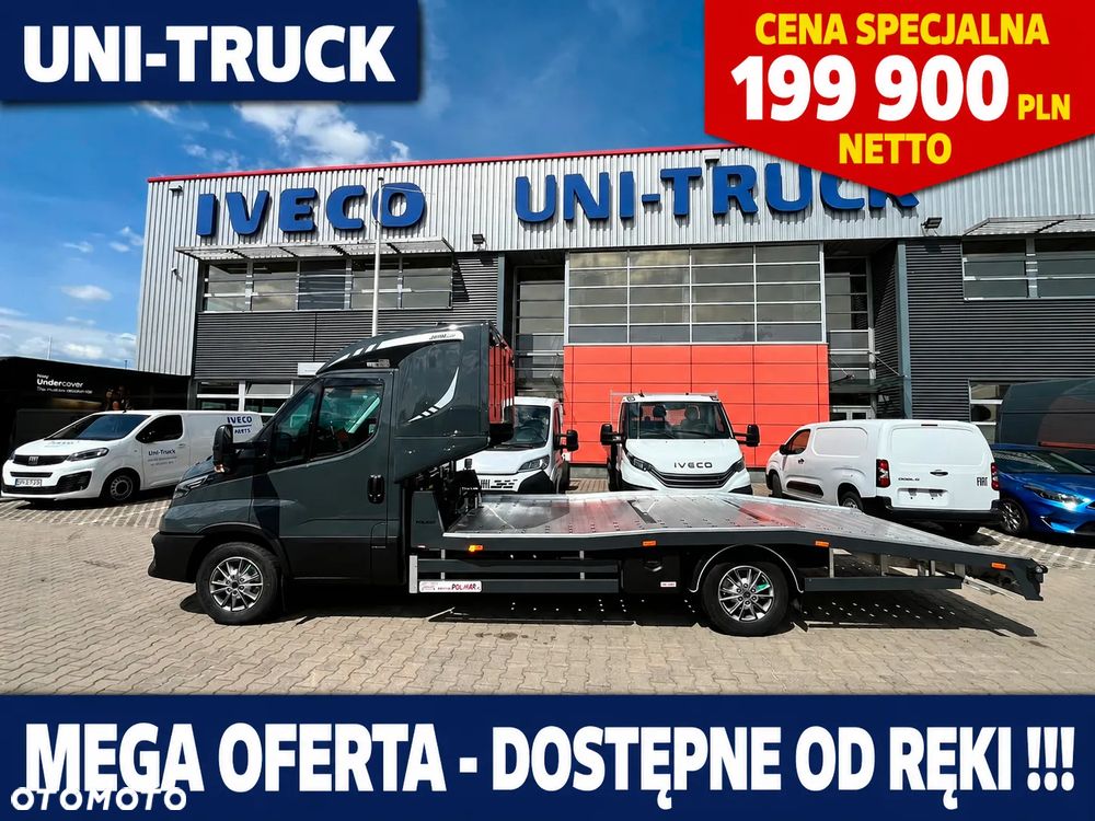 Iveco AUTOLAWETA z KABINĄ SYPIALNĄ - Daily 35s18h - 2