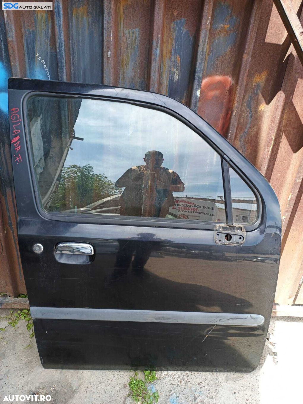 Usa Usi Portiera Portiere Dreapta Fata cu Defect Opel Agila 2000 - 2007 Culoare Z20R [X3650] - 1