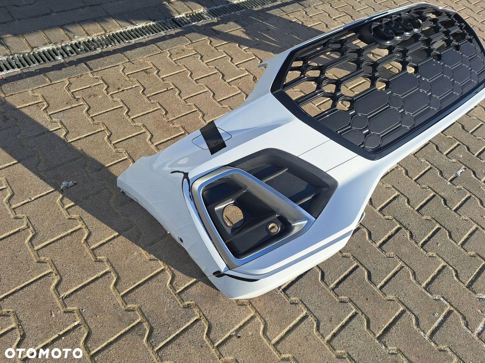 ZDERZAK PRZEDNI PRZÓD AUDI Q5 80A LIFT S-LINE PDC SPRYSK GRILL - 2