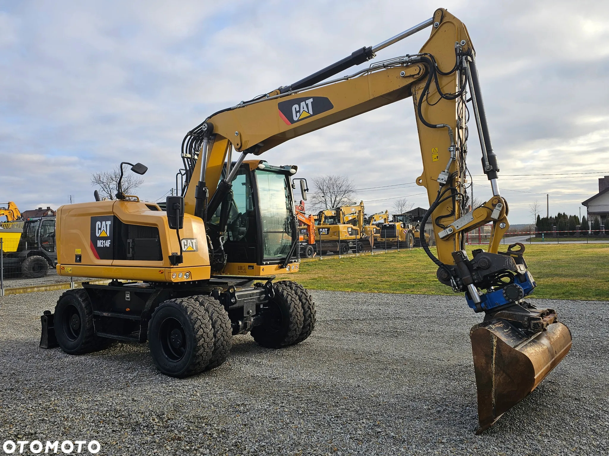 Caterpillar M314F, 2019 ROK, 5600 MTH, GŁOWICA SMP - 9