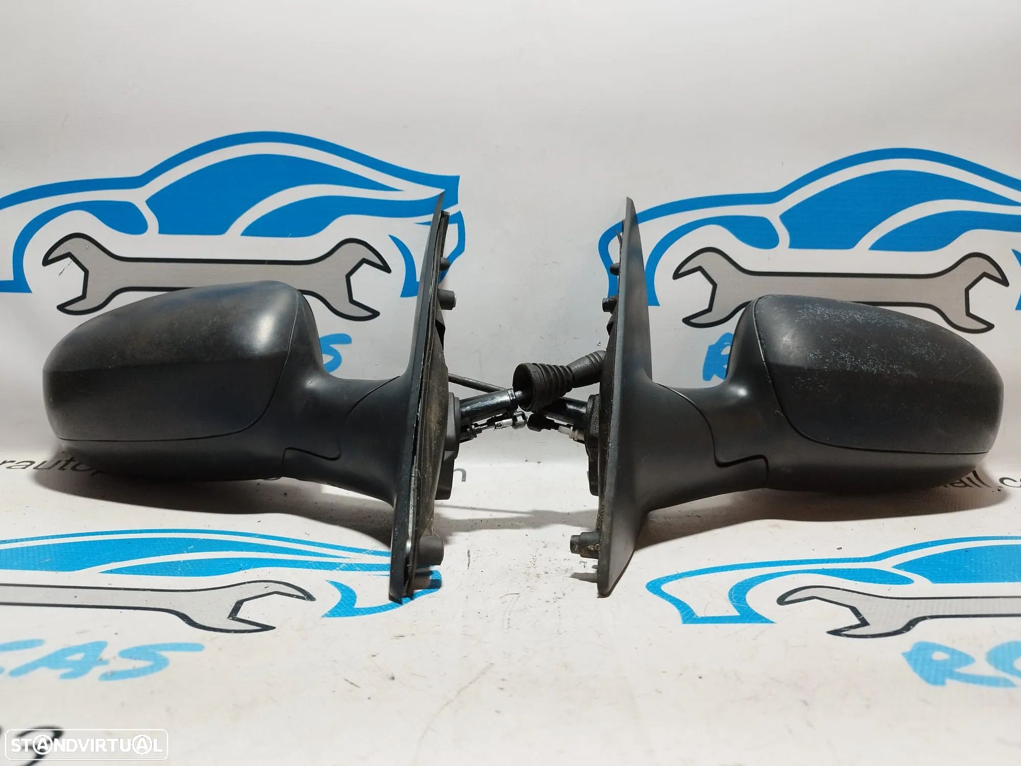 .ESPELHO RETROVISOR ESQUERDO DIREITO OPEL CORSA C 24420988 24420982 COMBO C MANUAL ESPELHOS RETROVISORES - 1