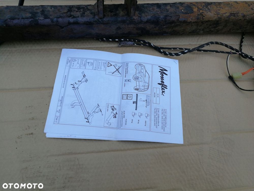hak holowniczy kula belka wiązka 7 PIN SUZUKI GRAND VITARA II 2 2005- 5D - 3