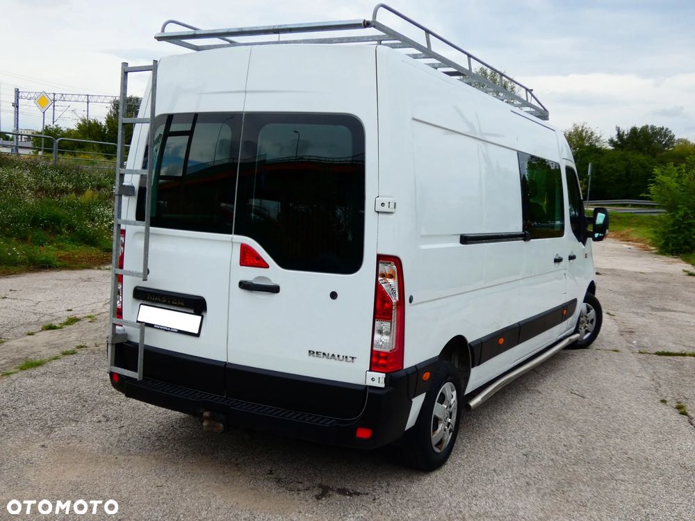Renault MASTER 2.3DCI BRYGADÓWKA L3 H2 dubelkabina 7 osób - 9
