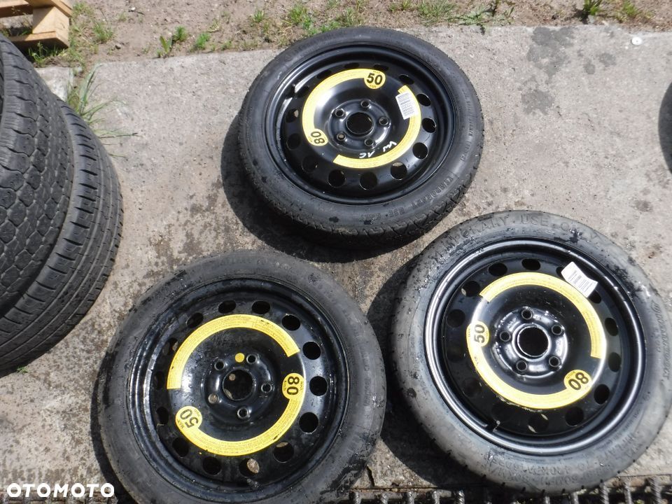 Vw Audi Skoda Seat Rapid Toledo IV Polo Ibiza  5x100  kolo dojazdowe dojazdowka 16 - 1