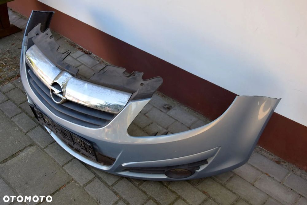 Opel Corsa D Zderzak przód przedni Z21C Grill atrapa OPEL EUROPA - 11