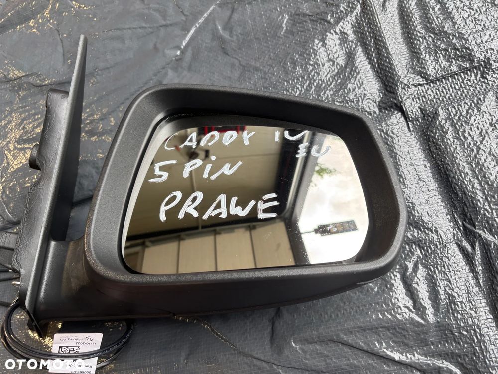 Vw Caddy IV 2k7 lusterko prawe 5 PIN europa - 4