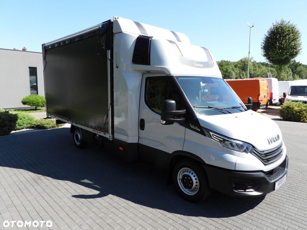 Iveco DAILY 35S18 PLANDEKA 8 PALET WEBASTO TEMPOMAT NAWIGACJA LEDY AUTOMAT HI-MATIC KLIMATYZACJA  180KM - 5