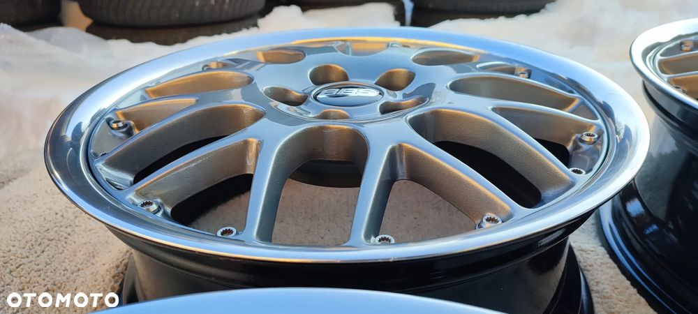 Felgi Aluminiowe Skręcane 2-TLG Oryg. Vw Golf IV BBS RS 771 Jubi 16 Cali 5x100 6,5Jx16 Et42 Grafit + Poerka  Bdb !!!  Starogard Gdański - 6