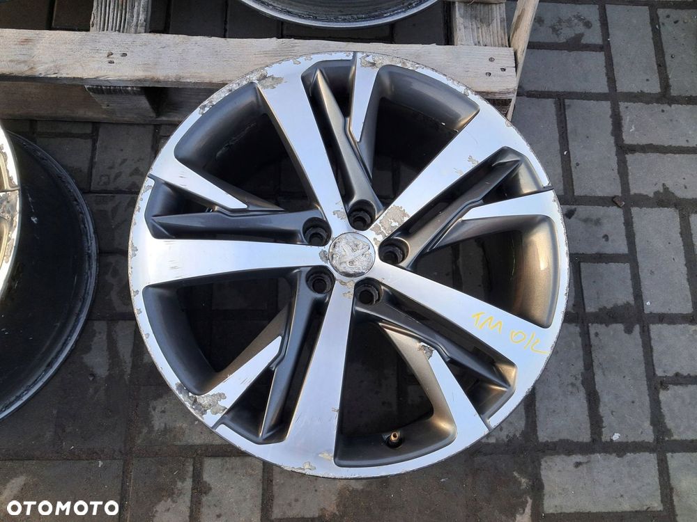 citroen peugeot rcz felgi aluminiowe 19" 8,5 et27 5x108 9800684277 - 5
