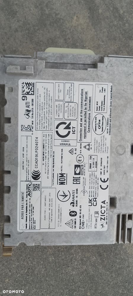MERCEDES STEROWNIK KOMPUTER RADIO A0144465421 A0144465421 A0144468621 - 3