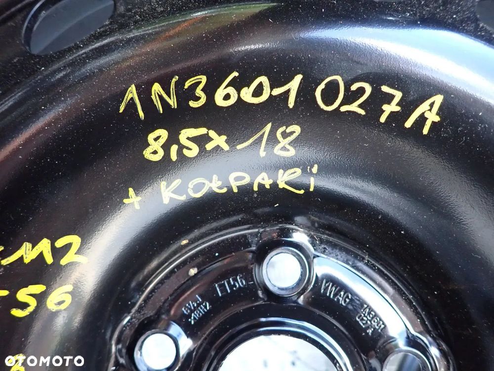 FELGI STALOWE VOLKSWAGEN ID3,4,ID 5 SKODA KODIAQ 1N3601027A 8,5X18 ET 56 - 5