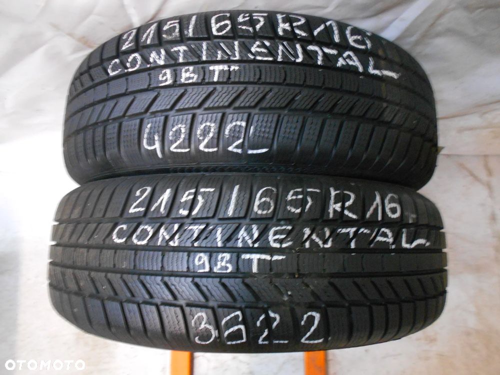 OPONY 215/65R16 CONTINENTAL WINTERCONTACT TS 870P DOT 4222 7.7MM