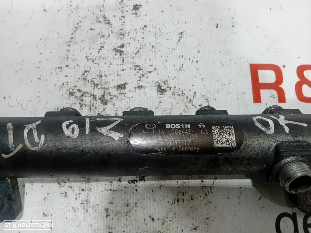 Régua Injetora Motor Opel Z19DTH 0445214122 55197372 Original - 4