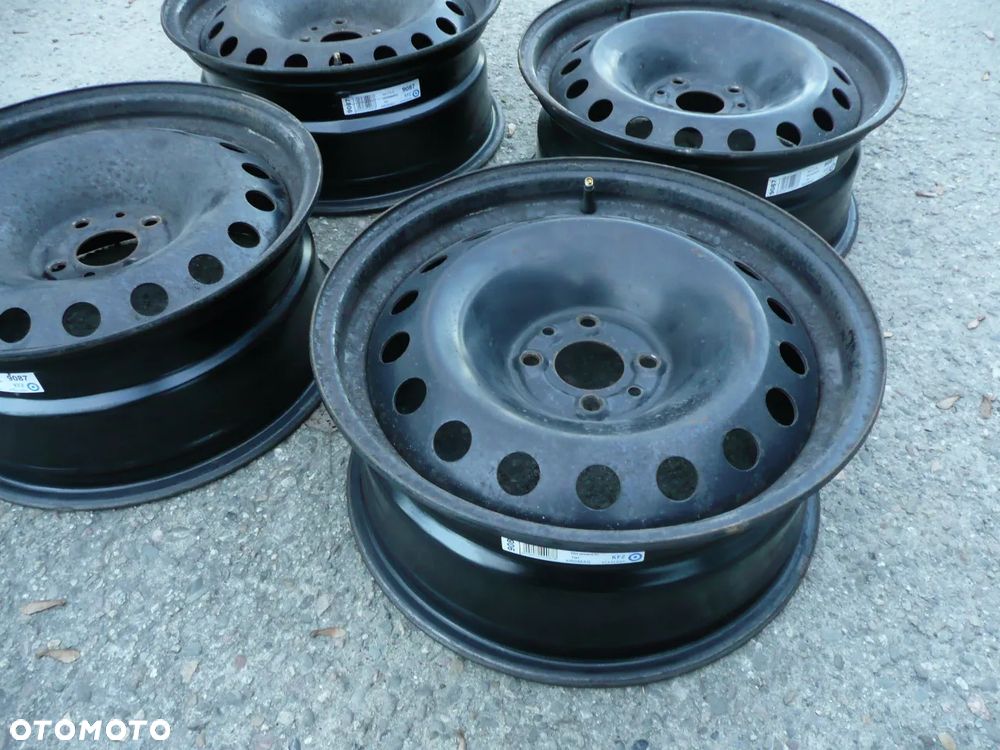 16” - Felgi Stalowe - 4x98 r16 cali - FIAT Bravo , 500 , Fiorino , Citroen NEMO , Peugeot BIPPER , Ford Street KA , Alfa Romeo , Lancia - ORYGINAŁ - 15