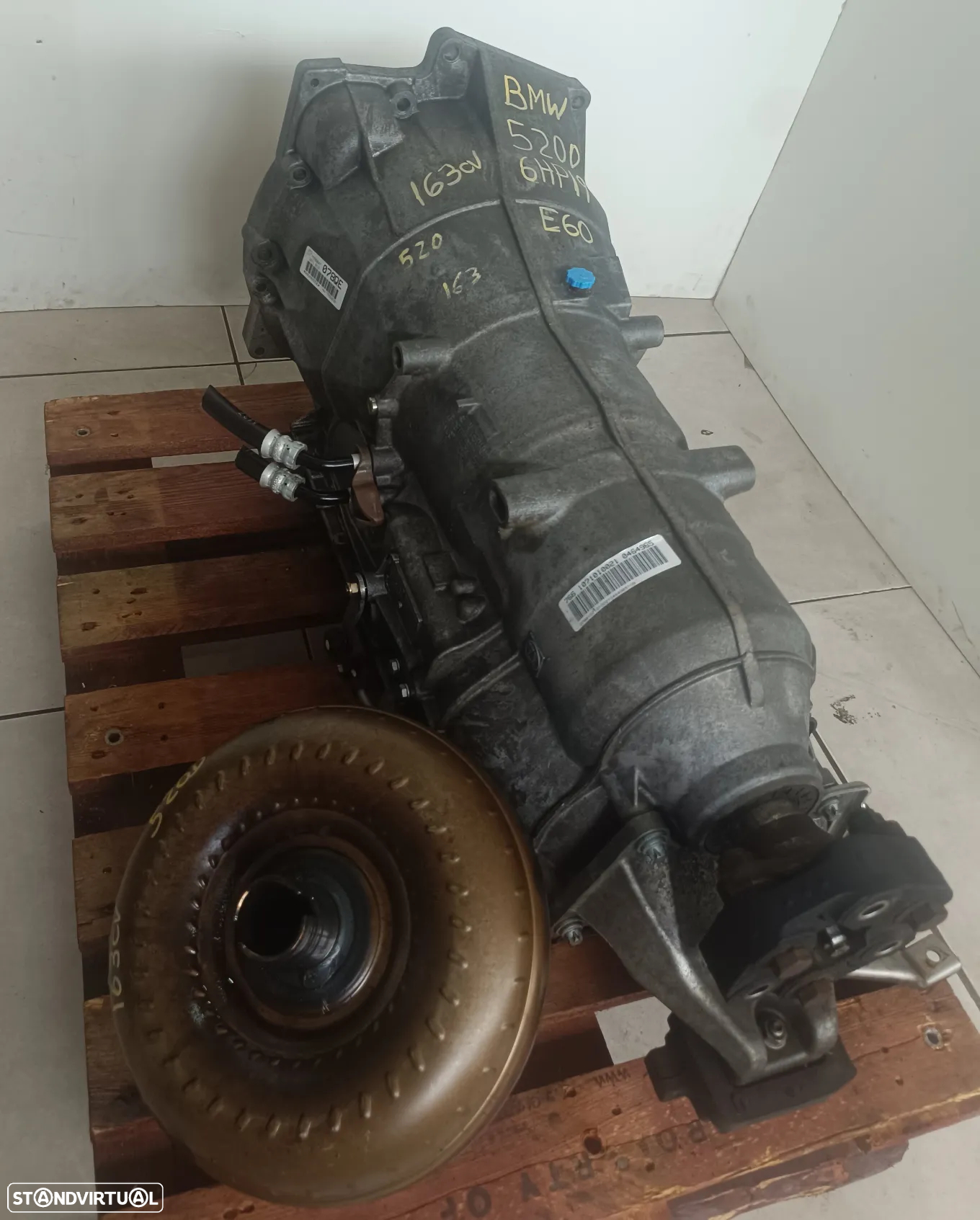 caixa automatica Bmw 520D ZF 6HP19 078QE M47 163cv E60 - 3