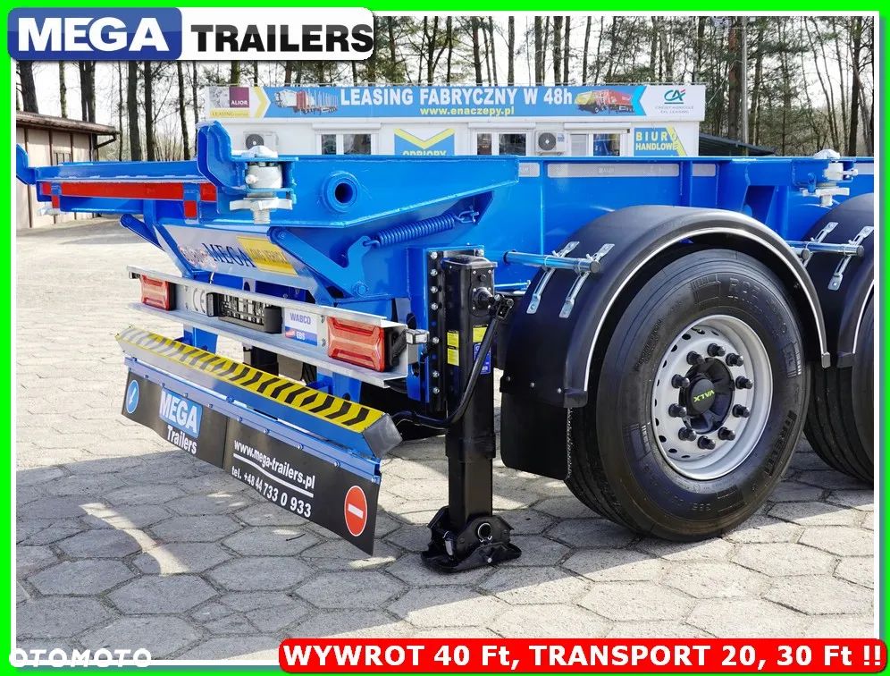 Inny 40 Ft/KIPPER podwozie do kontenerów 2 x 20, 1 x 40, Z WYWROTEM !!! - 37