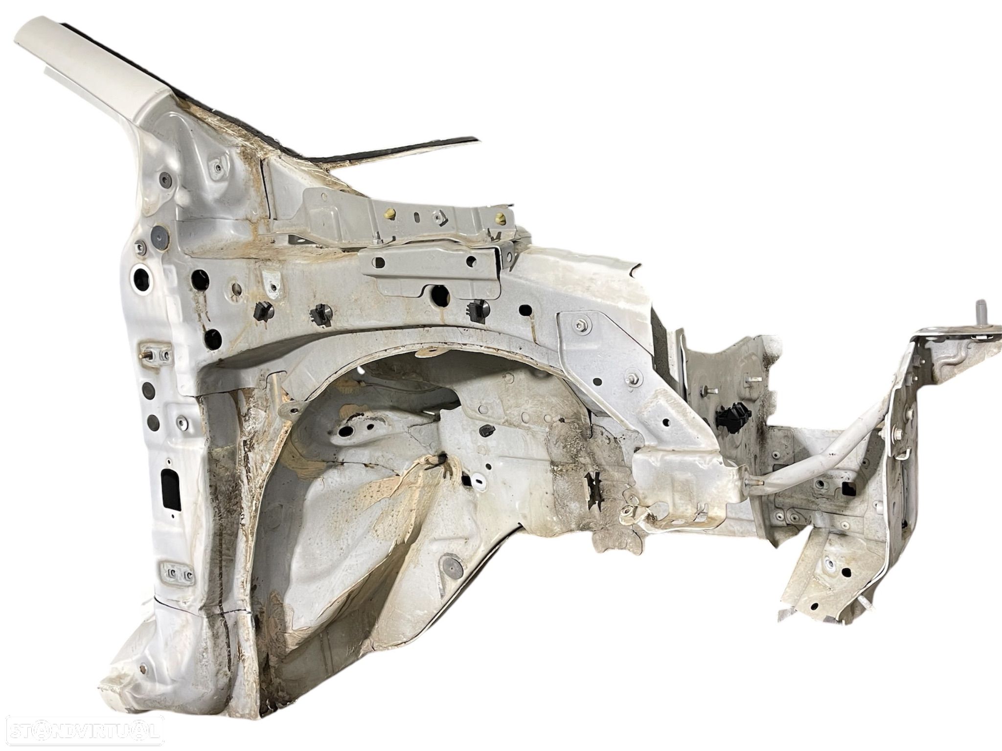 Longarina Chapa Frente Dta Renault Clio 4 IV - 1