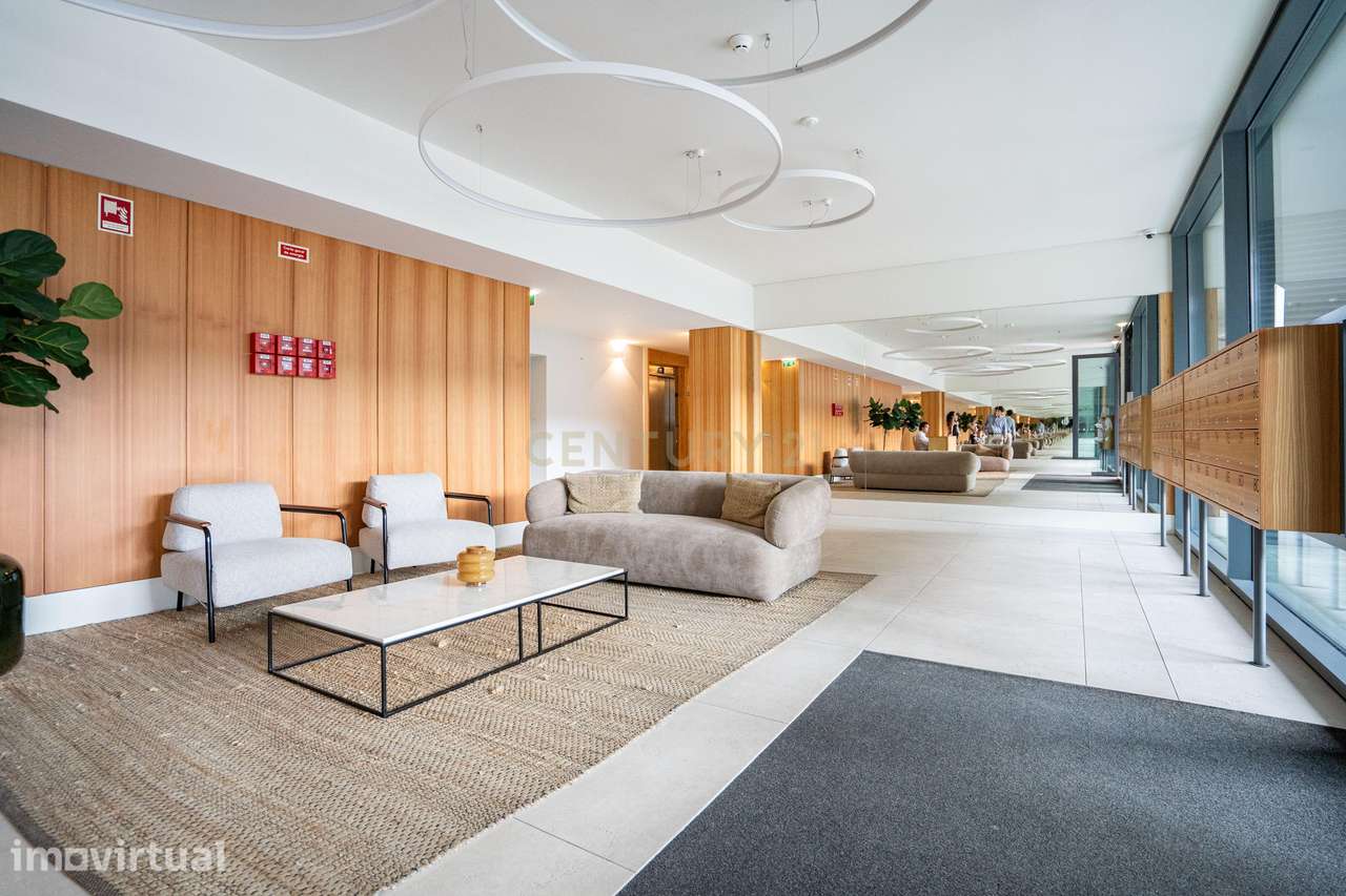 Exclusivo T3 no Terraces Mirear com Varanda, Piscina, Ginásio e Sauna - Grande imagem: 2/41
