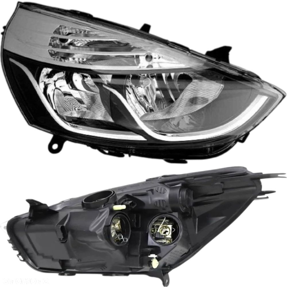 LAMPY PRZEDNIE REFLEKTORY PRAWY LEWY KOMPLET RENAULT CLIO IV HB KOMBI - 8