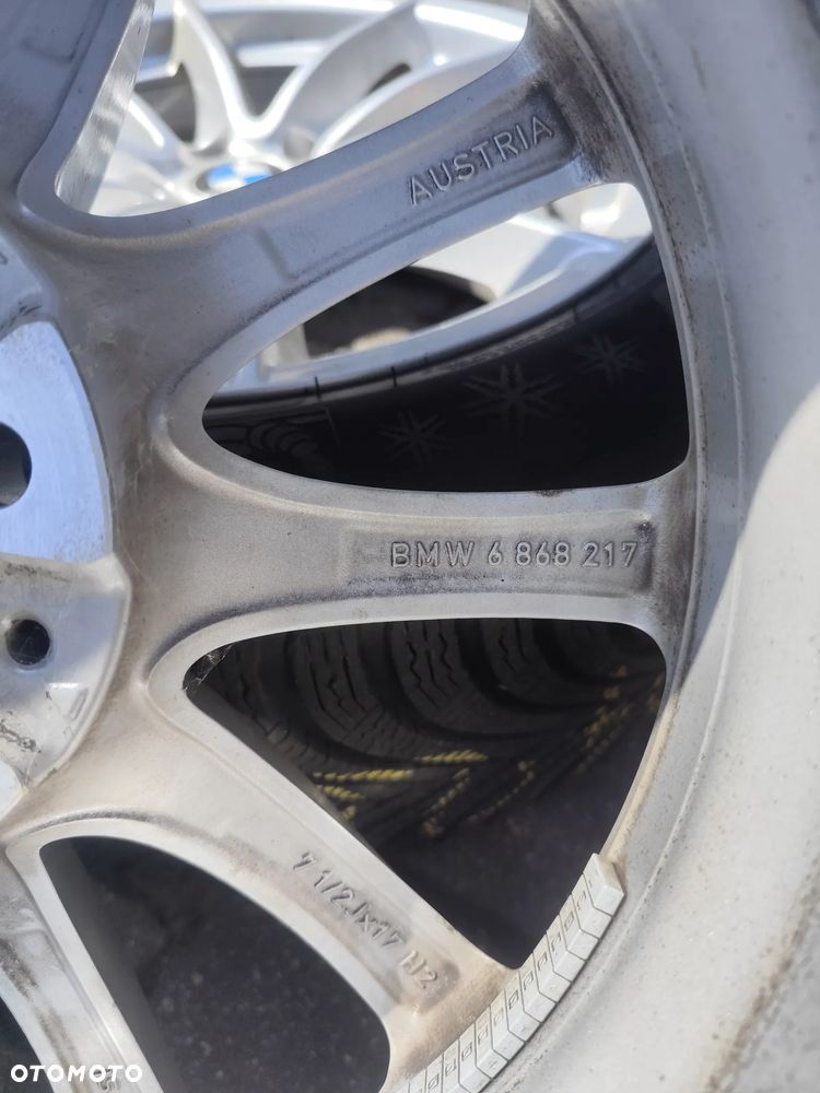 Felgi Aluminiowe z Oponami Zimowymi Michelin BMW 5 17 Cali 5x112 - 10