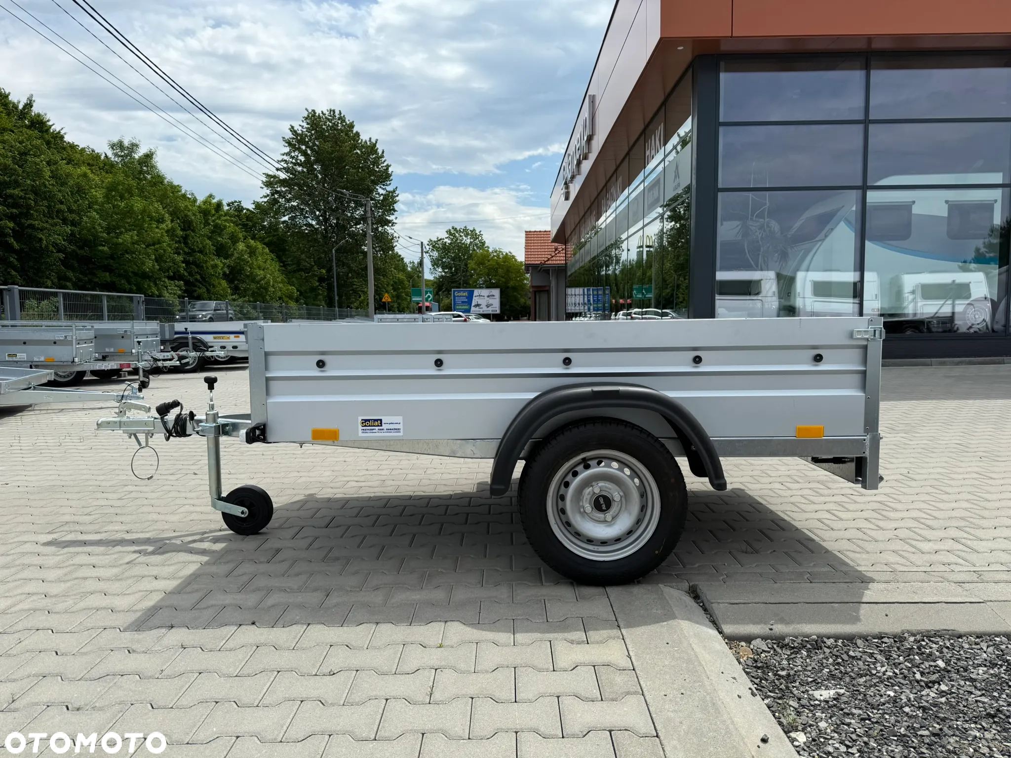 Niewiadów Przyczepka LEKKA 750kg Niewiadów 7202 ocynk rama ocynk ogniowy + burt alucynk - 2