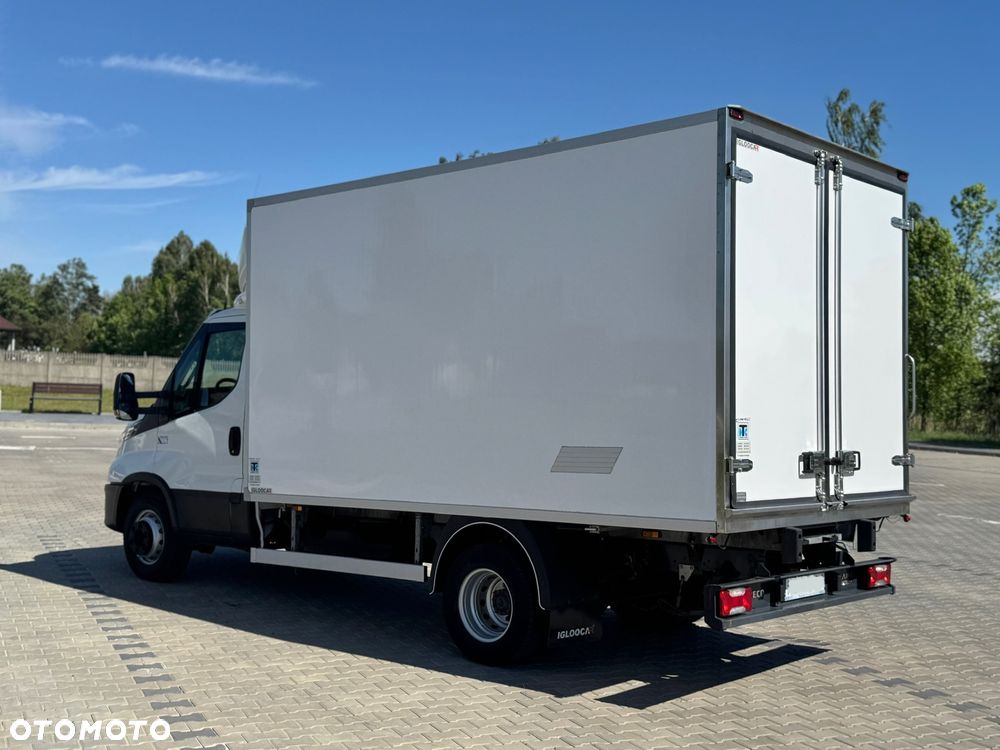 Iveco Daily‼️72C18‼️2021r 3.0 HI-MATIC Chłodnia/Mroźnia zakres -32C/+22C THERMO KING V-500 MAX Źródło Zasilania 400V Grube Ściany/Podłoga Przegroda komorowa‼️ Full LED na bliźniaku Salon Polska DMC7200kg - 4
