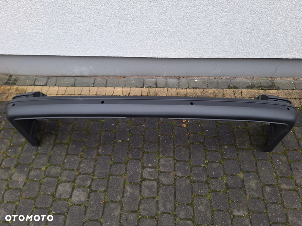VW T6 TRANSPORTER 15-23r KOLOR STRUKTURY: SATINSCHWARZ ZDERZAK TYŁ TYLNY ORYG. 7E0807417