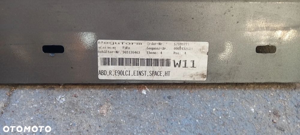 BMW E90 E91 NAKŁADKA LISTWA PROGOWA  LEWA PRAWA - 9