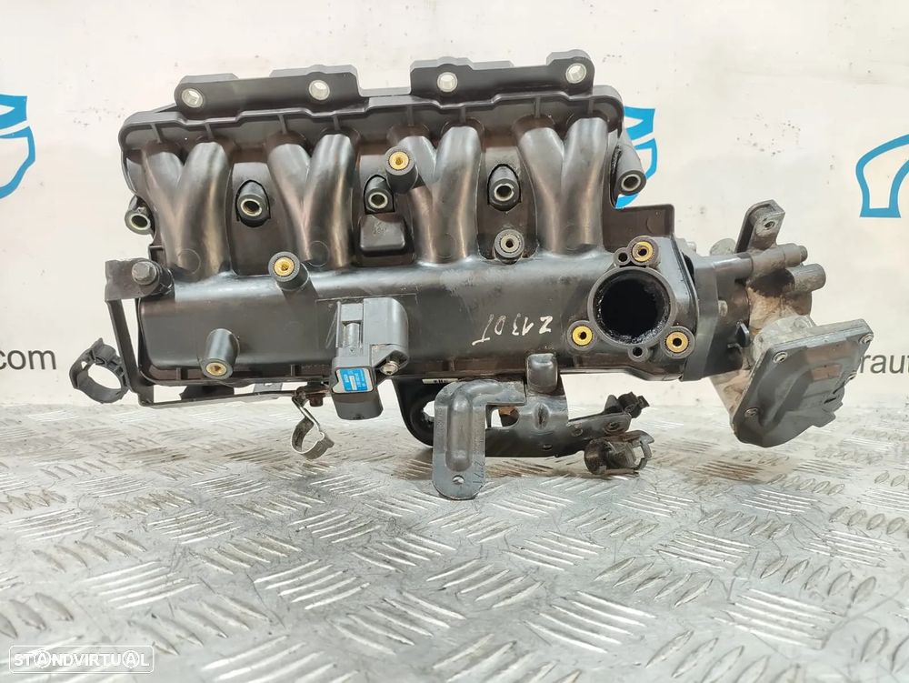 Coletor de admissão com sensor de pressão e borboleta Opel - 4