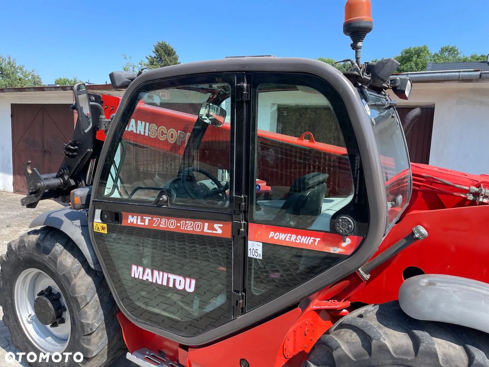 Manitou Ładowarka teleskopowa Manitou MLT 730-120 LS TURBO_Perkins 4 Cylindrowy 120 KM + Skrzynia biegów 40 KM/H SZYBKA_Napęd 4X4 - 15