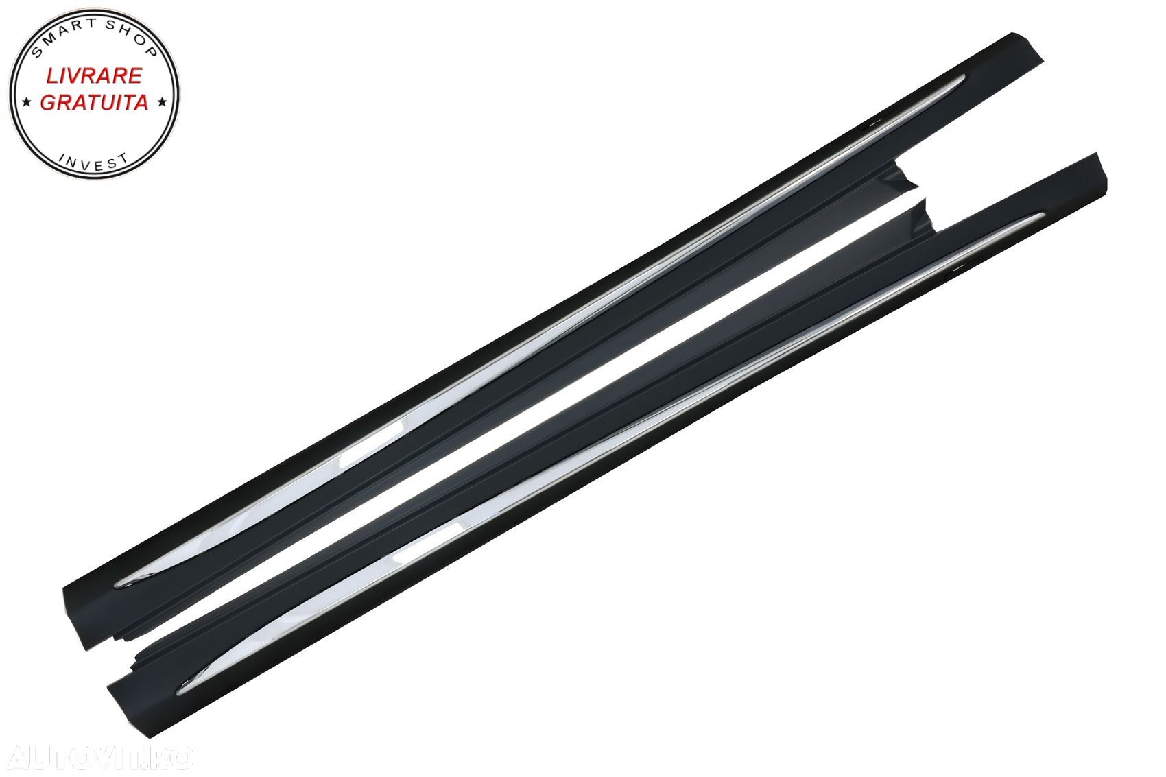 Praguri Laterale Mercedes C-Class W205 S205 (2014-2020) Sport C63 Design- livrare gratuita - 1