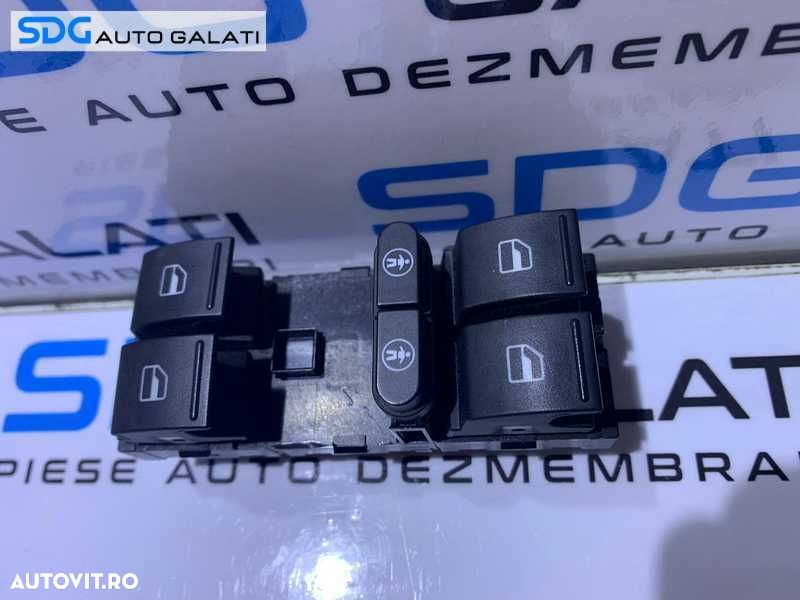 Panou Consola Buton Butoane Actionare Geamuri Usa Portiera Sofer VW Touareg 2003 - 2010 Cod 7L6959857E [D0096] - 5